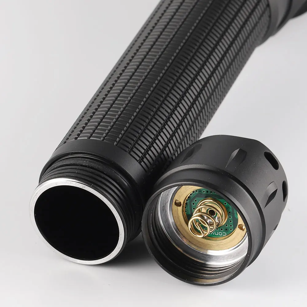Фонарик Convoy L7 SBT90.2 26650 дальность 1320 м 2 аккумулятора 26650|Фонарики и осветительные