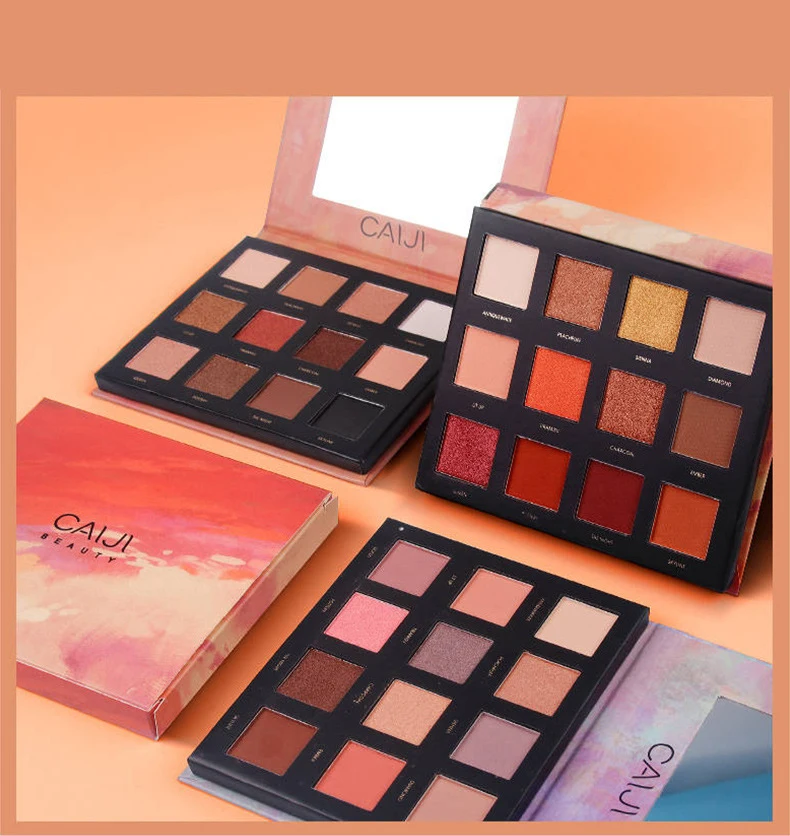 Студенческая пустыня 12 цветов Тени для век Звездная река анти пот тени Палитра| |