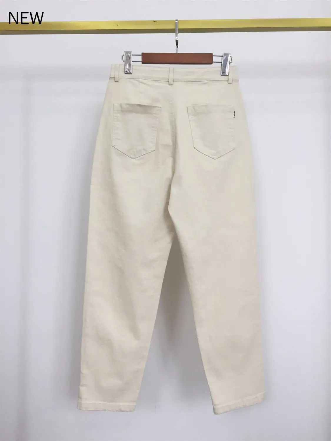 Женские джинсы с карманами повседневные Прямые свободные брюки из денима 2020 |