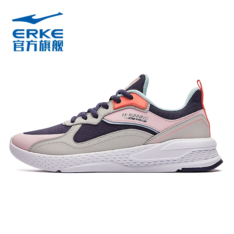 Hongxing Erke running shoes 2021 winter new fashion women's sports shoes light shoes soft soled women's shoes