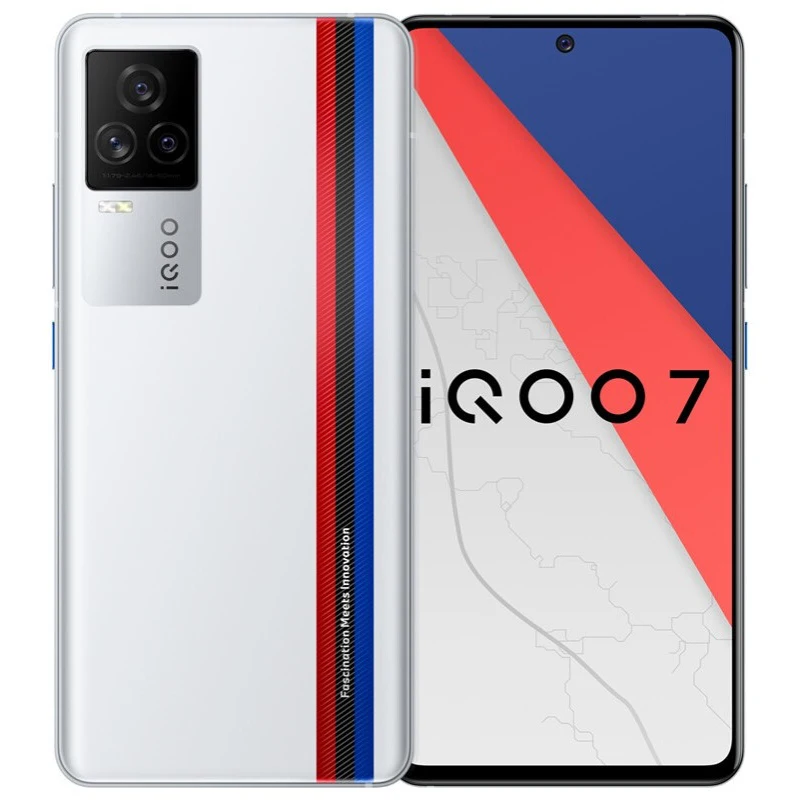 new original vivo iqoo 7 5g mobible phone 6 62 120hz 8g128g snapdragon888 octa core android 11 fast charging 120w smartphone free global shipping