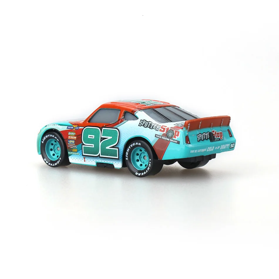 Disney Pixar Cars 2 3 Lightning 40 стиль Mcqueen Mater Jackson Storm Ramirez 1:55 литой автомобиль металлический сплав мальчик детские игрушки подарок