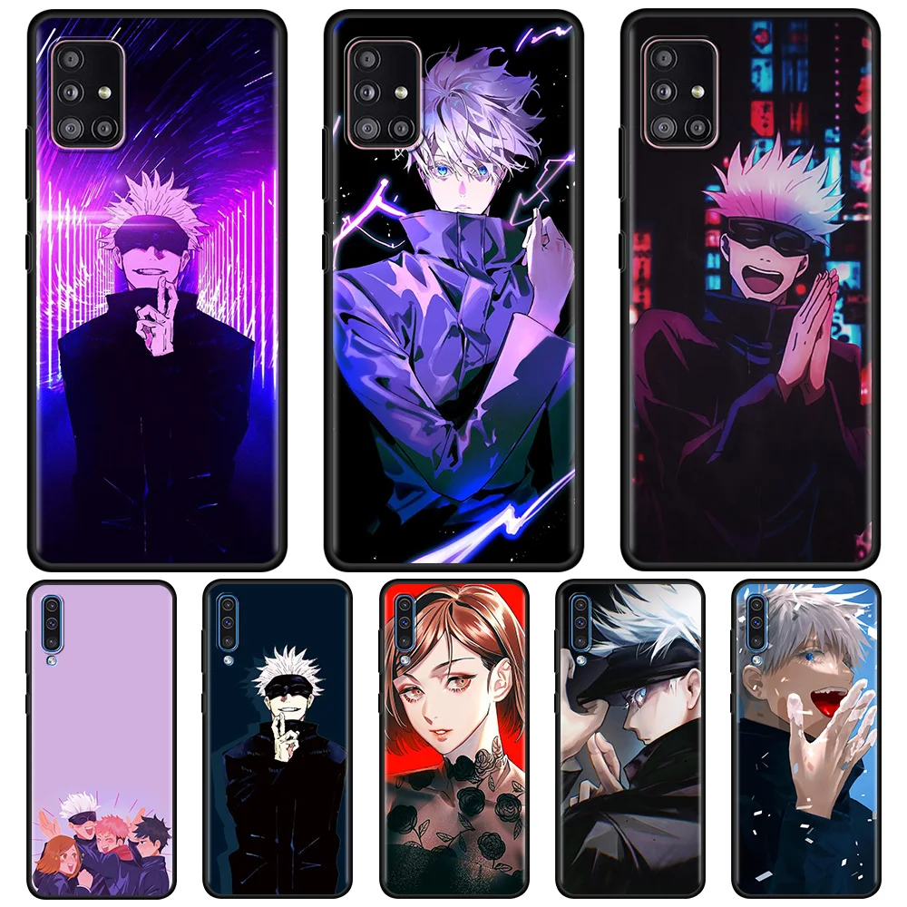 

Jujutsu Kaisen Anime Phone Case for Samsung Galaxy A51 A21s A12 A71 A31 A52 A32 5G A02s A72 A41 A11 A51 A42 A7 A9 Cover