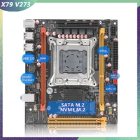 machinist x79 lga 2011 motherboard support ddr3 ecc ram memory intel xeon e5 v1 v2 core cpu nvme m 2 mini itx mainboard
