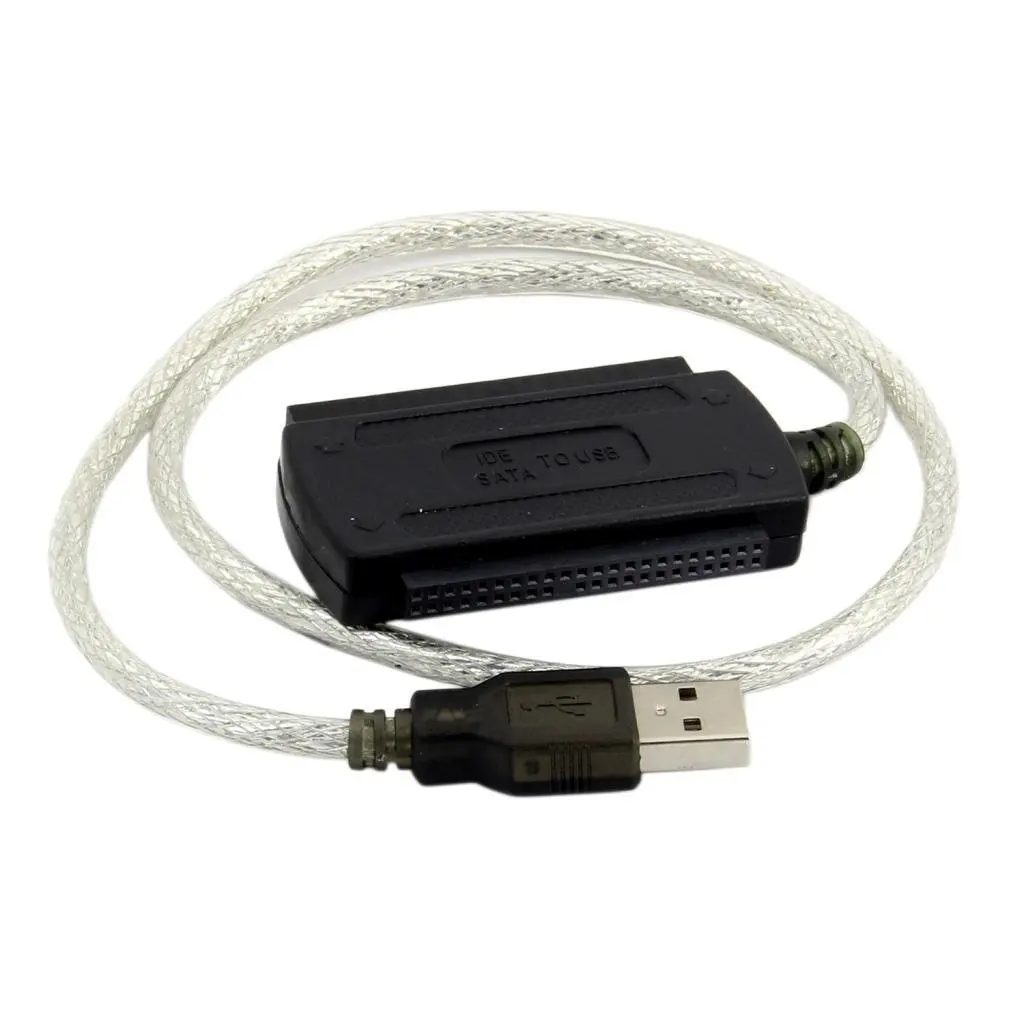 

USB 2.0 Male to IDE SATA Adapter Converter Cable Hard Drive for PC 2.5" 3.5" HDD