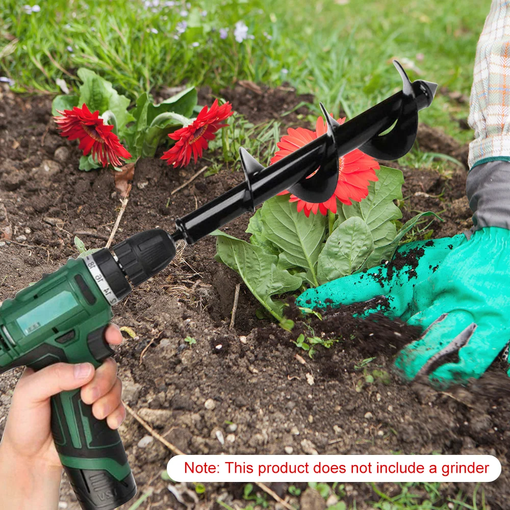 

Garden Auger, Auger, Flower Planting, Short-Stem Plant Loosening Soil, Digging And Planting, Multi-Specification Garden Tools