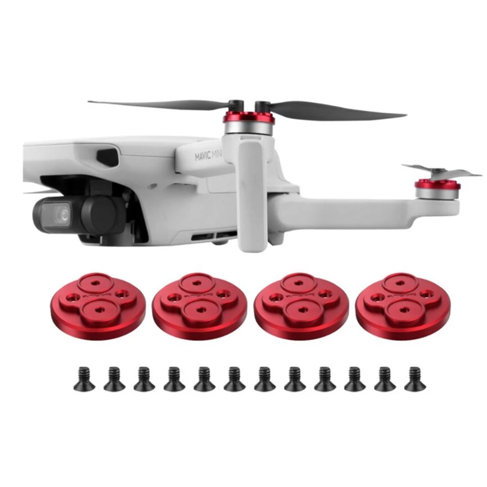 DJI Mavic Mini 4 шт. Чехлы для двигателей алюминиевый сплав Пылезащитная крышка