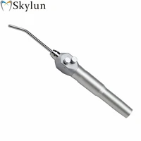 1pcs dental straight 3 way air water spray triple syringe handpiece with 2 nozzles high quality dental products sl1250