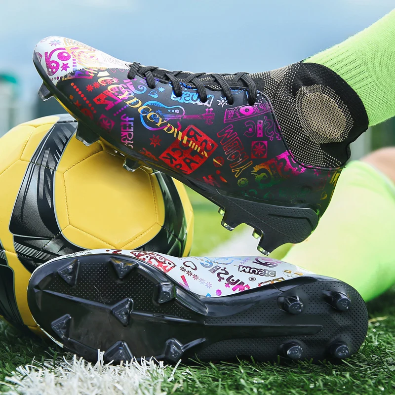 

Football shoes FG / TF five-a-side professional football shoes men and women spike non-slip sports training shoes size 35 - 46
