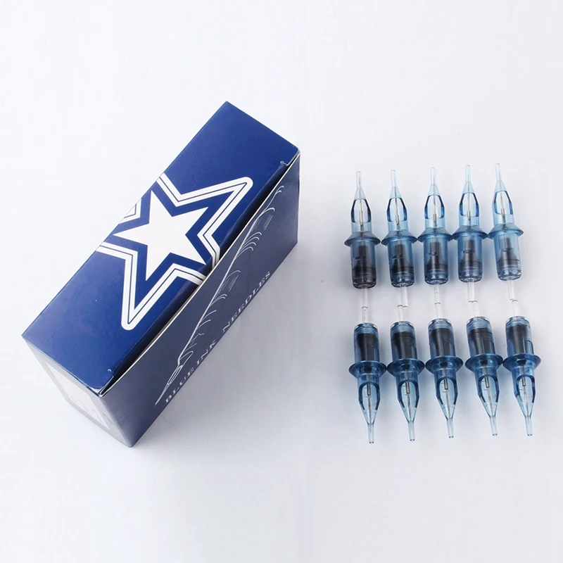 

10Pc Disposable Needle 3Rs Permanent Makeup Cartridge Needles For Rotary Pen