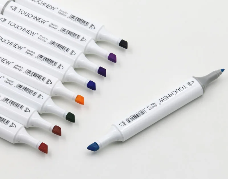 30 цветов маркеры манги авторучка рисование эскиза растворимое перо Мультяшные