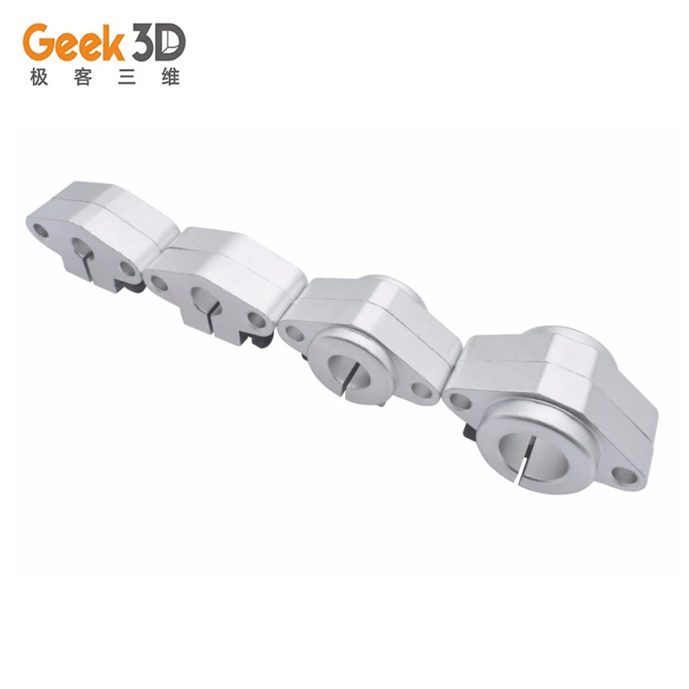 3D принтер SHF8 SHF10 SHF12 SHF16 Опора стержня подшипника для 8 мм 10 12 16 круглый прямой
