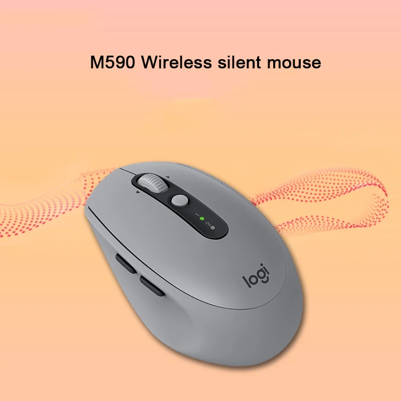 Мышь Logitech M590/M186 Беспроводная Бесшумная 2 4 ГГц два режима 1000 DPI | Компьютеры и офис
