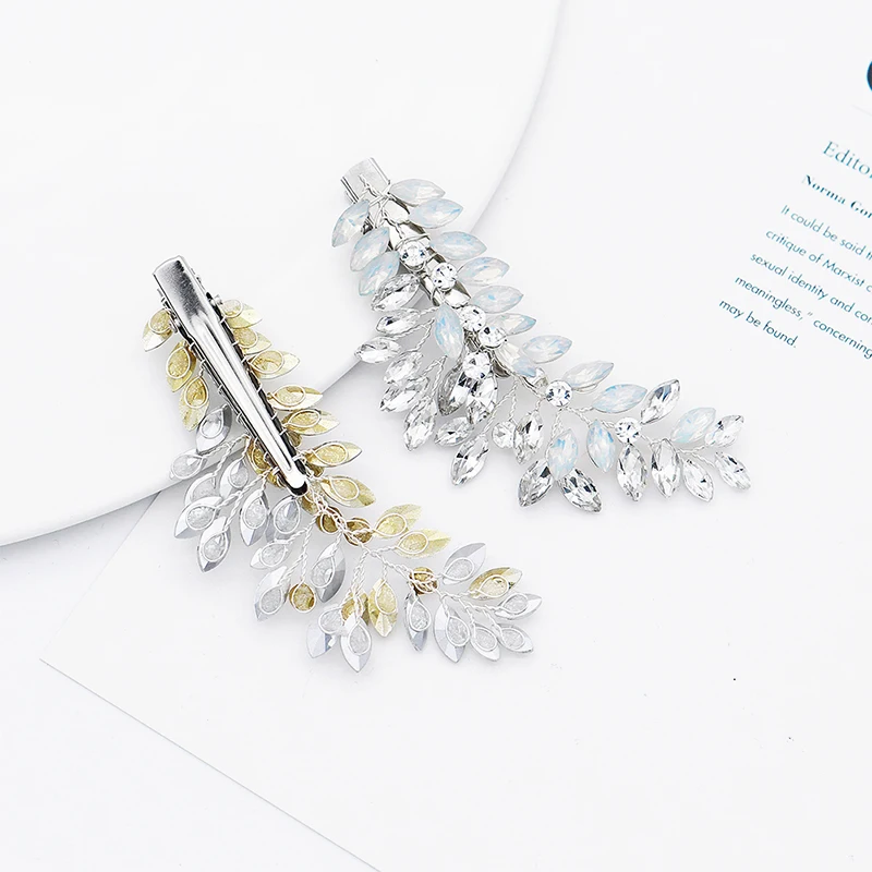 Свадебная заколка для волос QYY с австрийским кристаллом ручной работы | Украшения