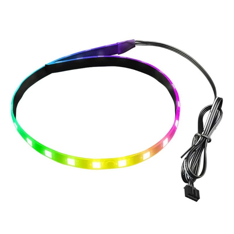 

Светодиодная лента Coolmoon с магнитной RGB подсветкой, 40 см, 4 контакта