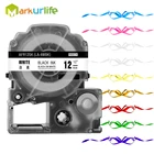 1 упаковка, атласная лента 12 мм для Epson SFR12BK SFR12PK SFR12KZ SFR12NZ SFR12GZ SFR12RZ SS12KW