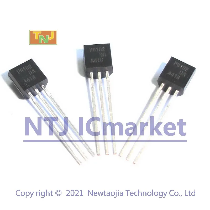 10 шт. P0102DA TO-92 P0102DA1AA3 P0102 Тиристор 0.8A 400 В транзистор SCR | Электронные компоненты и