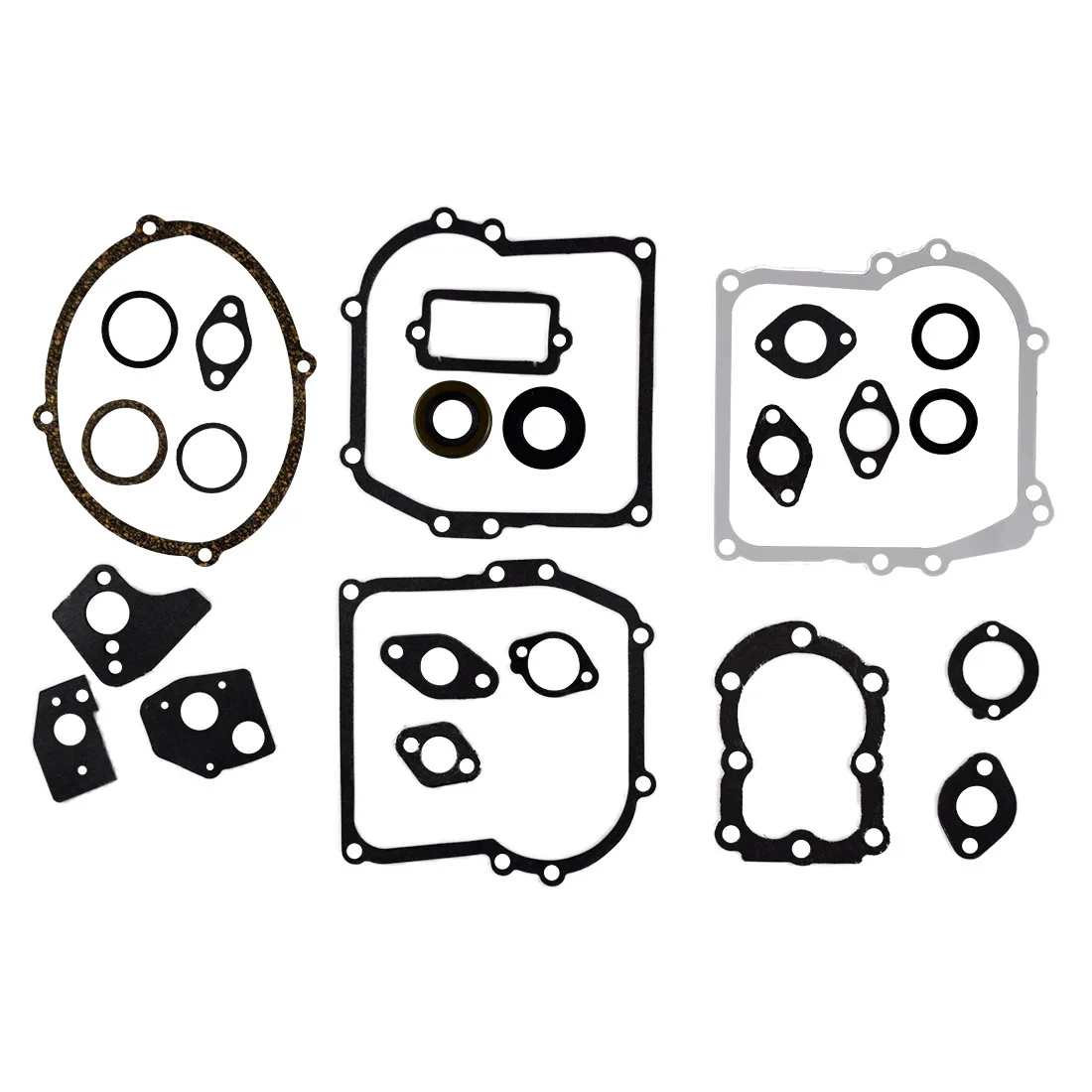 

Комплект прокладок подходит для Briggs & Stratton 292775, 297275, 397144, 495602, 2 и 3 лошадиных сил