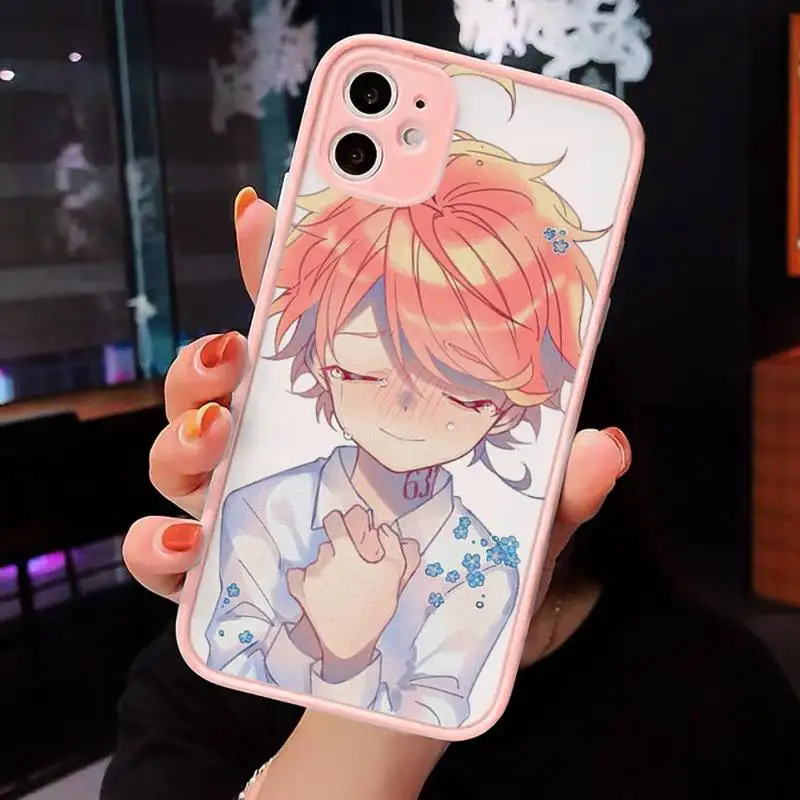 

Anime Promised Neverland cute Phone Case Matte Transparent for iPhone 7 8 11 12 s mini pro X XS XR MAX Plus cover funda