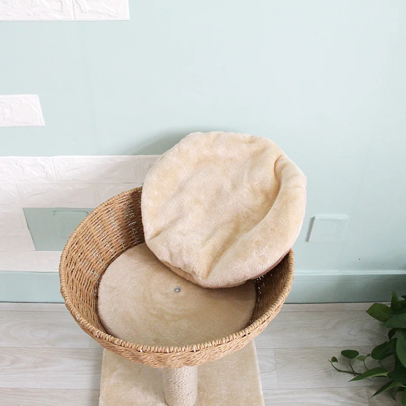 Когтеточка JJ60MZP деревянная для скалолазания и бега домашних животных|Мебель