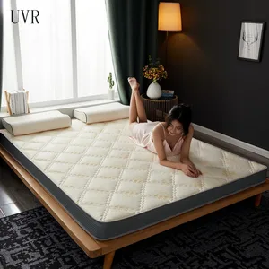 UVR Household Thai Latex Mattress Memory Foam Filling Tatami Thickening 4/8CM Single Double Bed Mat Living Room Floor Mat
