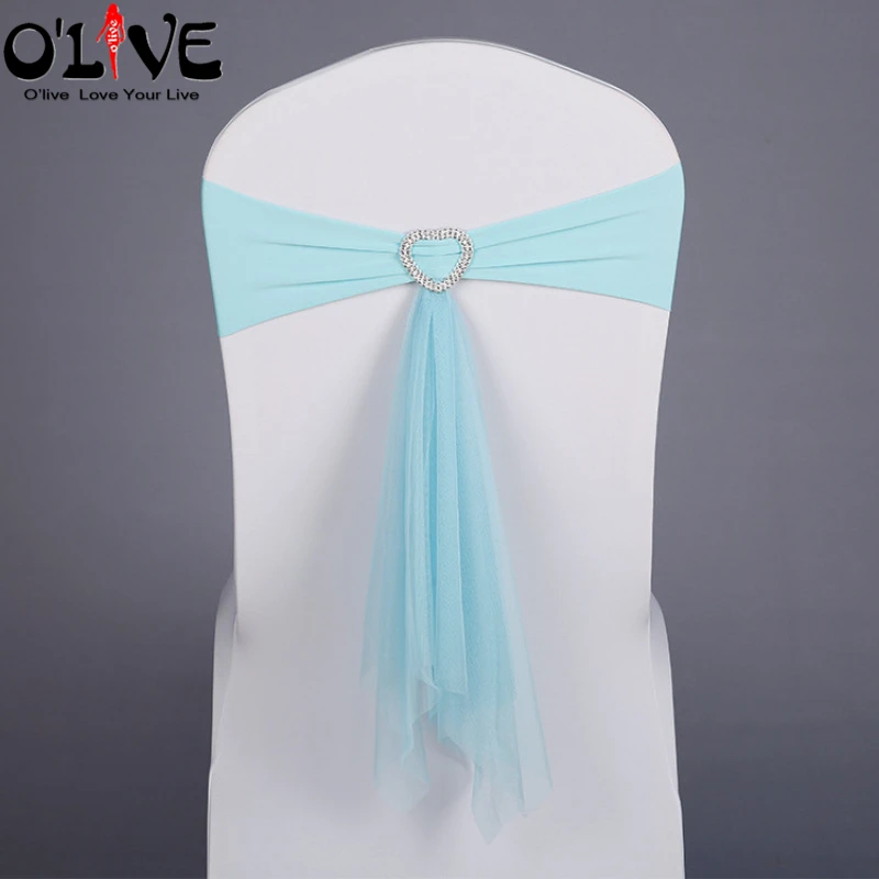 Галстук бабочка для стула из спандекса и лайкры чехлы на стул стрейч фоторемень с