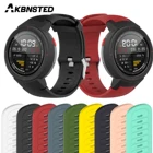 Мягкий силиконовый браслет AKBNSTED для умных часов Huami Amazfit Verge, сменный Браслет, ремешок, аксессуары