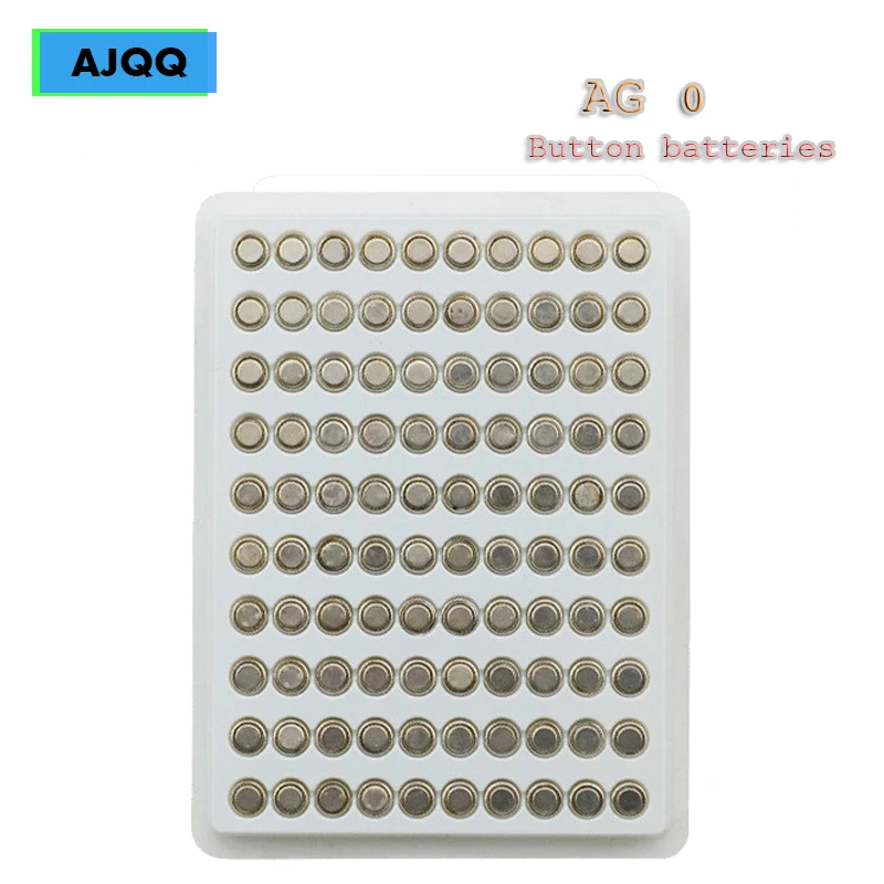 Дешевые AJQQ 400 шт AG0 LR69 LR521 379A 1 55 v knoopcel batterij Sr521sw D379 щелочные батареи используемые