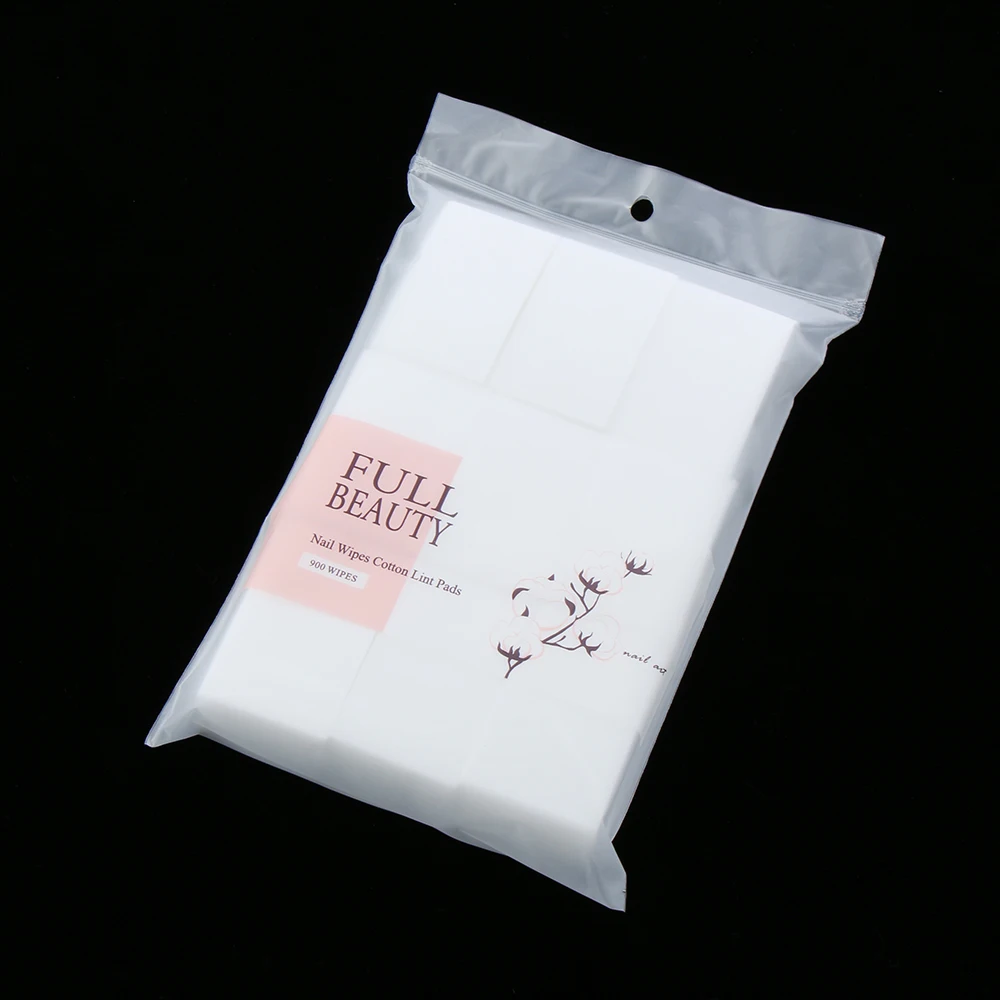 Салфетки для удаления лака диски 100% хлопок без ворса 900 шт. лака|Жидкость снятия