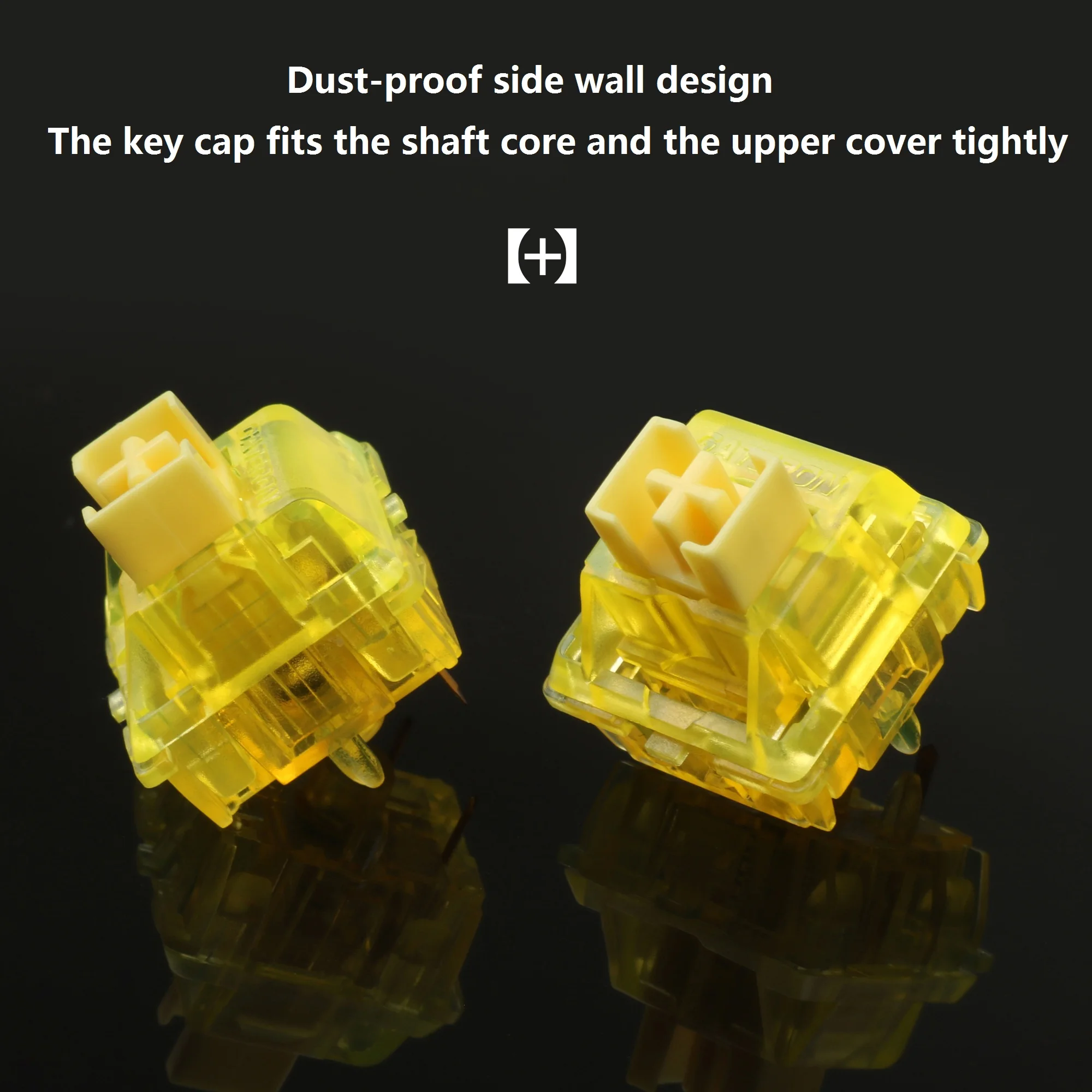 Чернила Gateron индивидуальный переключатель 5 контактов SMD RGB полупроницаемое