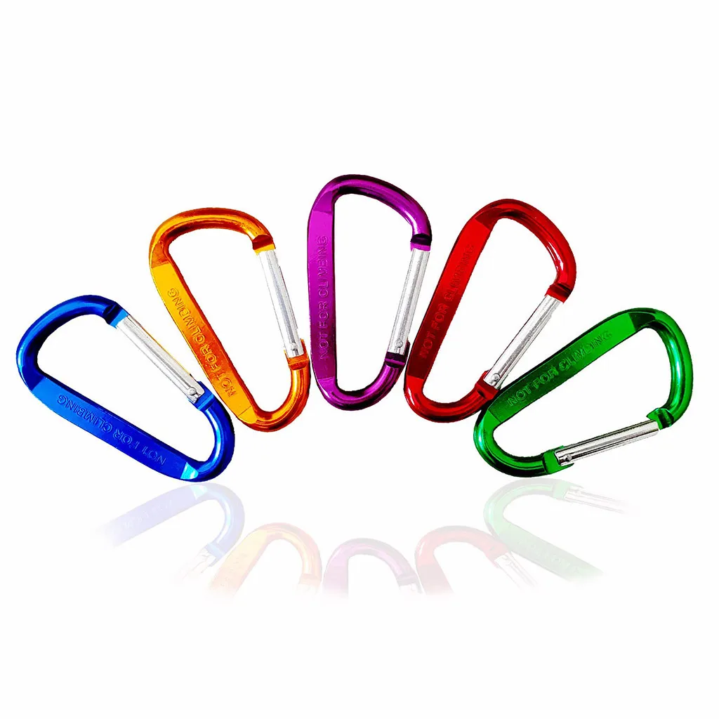 5 шт. новые аксессуары для скалолазания скоба брелок Пряжка из сплава упаковка