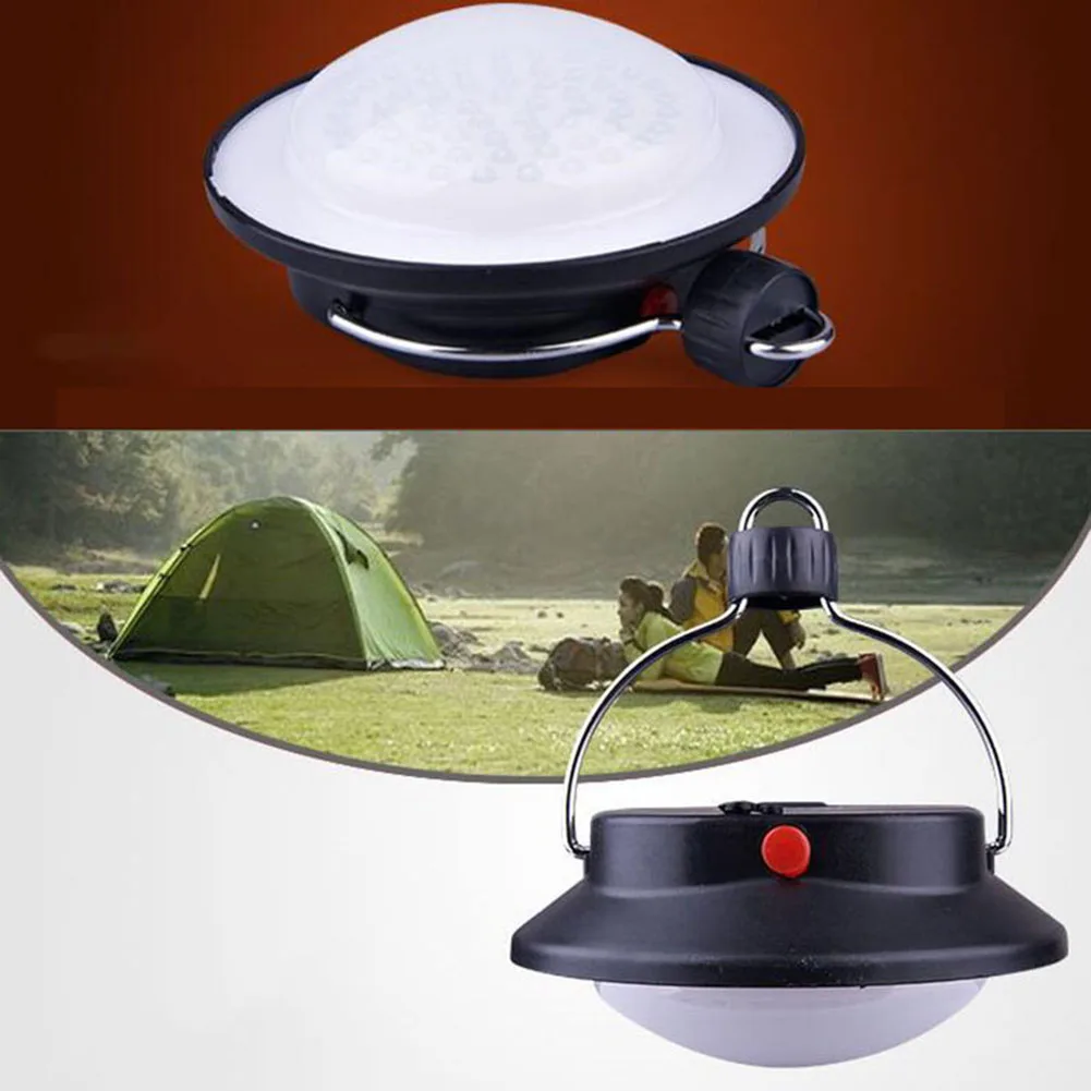 

Portable Camping Lantern 60 LED Tent Lights Lamp Outdoor Hinking Flashlight Flash Light Hanging Torch 3xAAA or 18650 Battery