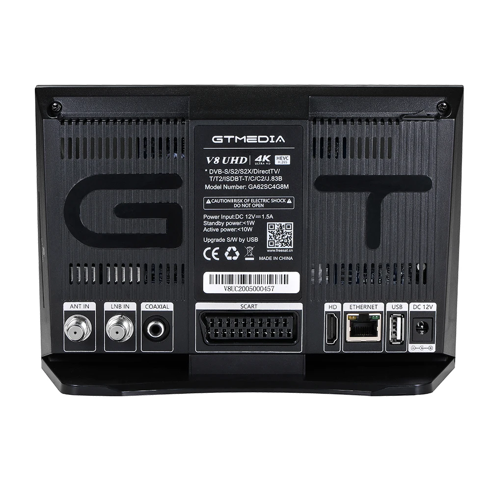 Новый спутниковый ресивер Gtmedia V8 UHD DVB S2 встроенный wifi поддержка YouTube с 3 летней