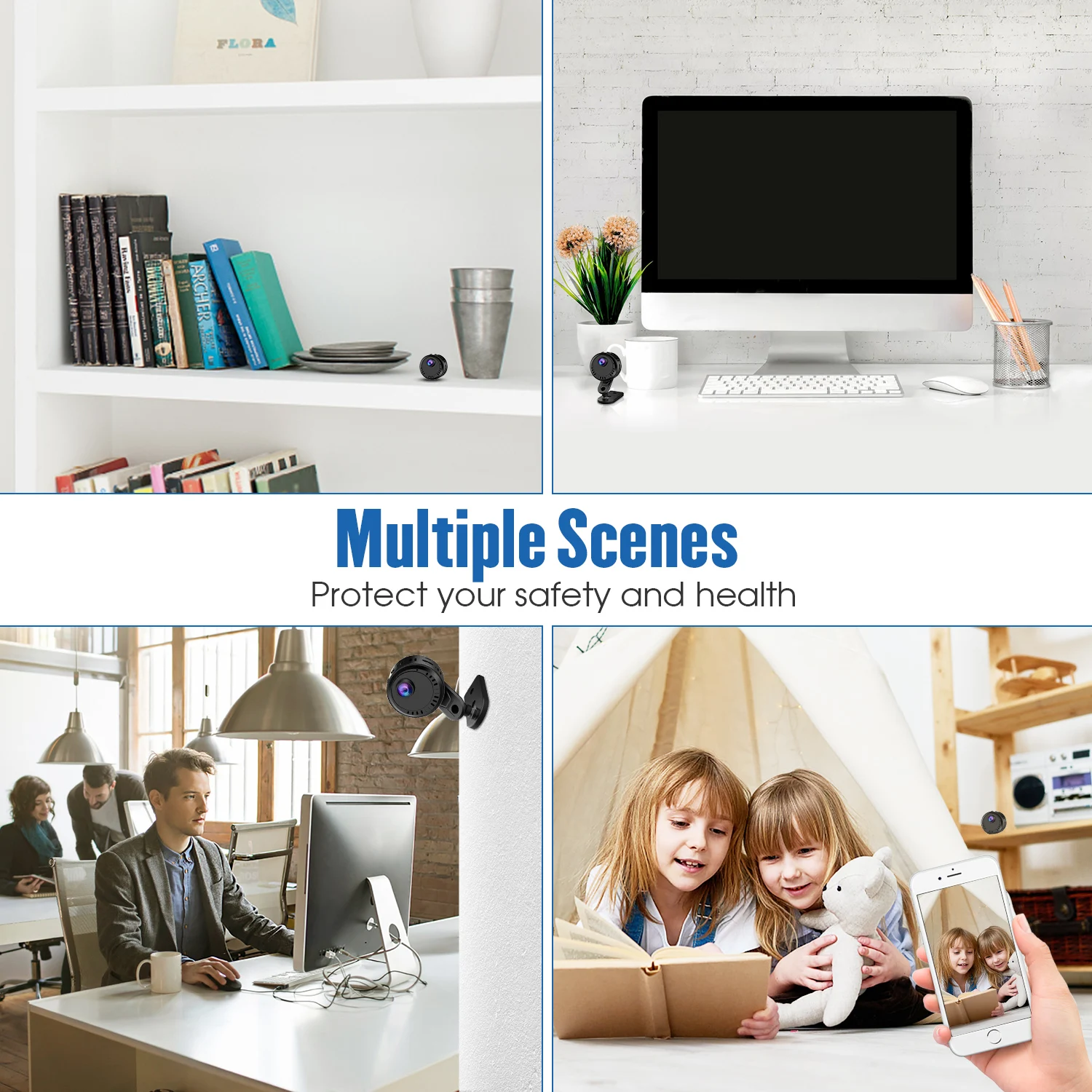 

New 2MP 1080P 4K Full HD 140 Degree Wireless wifi IP Camera IR Night Vision Motion Detection CCTV Camera Intercom Baby Monitor