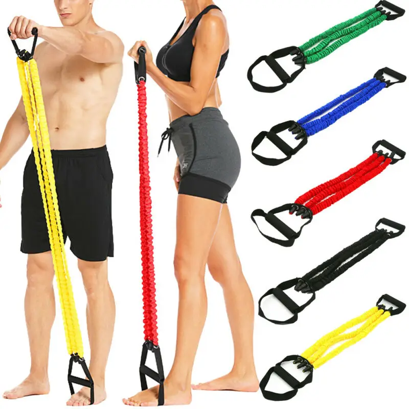 

Multi-Function Premium Tension Rope Fitness Pedal Exerciser Rope Pull Bands