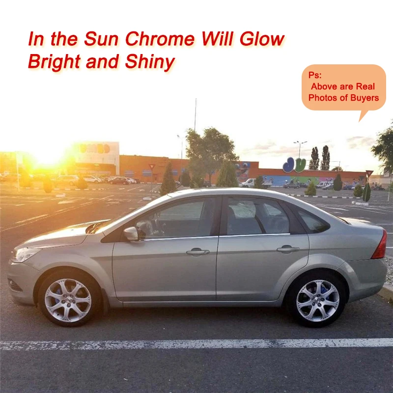 13 м наклейка для отделки автомобиля хромированная декоративная лента сделай сам