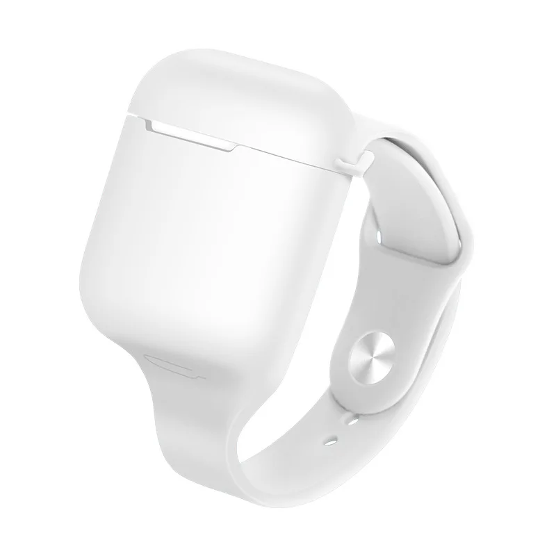 Силиконовый беспроводной чехол для наушников Air Pods с Bluetooth 1/2 защита от потери