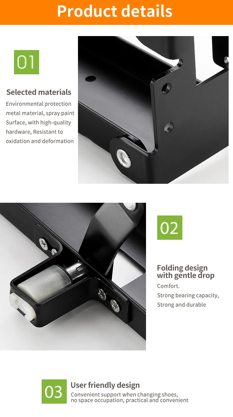 Шкаф для обуви скрытая Складная скамейка настенный дверной вход крыльцо