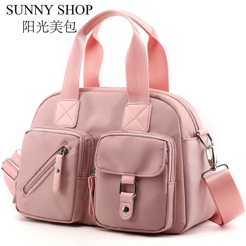 SUNNY SHOP водонепроницаемая сумка Оксфорд женская через плечо нейлоновая большая