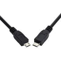 cablecc micro usb male to micro usb male data charger cable 100cm for mp4 mobile phone