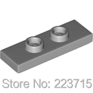 * Пластина 1x3 W/ 2 ручки * Y1189 50 шт. Сделай Сам просвечивающий блок кирпич часть № 34103 совместимость с другими сборными элементами