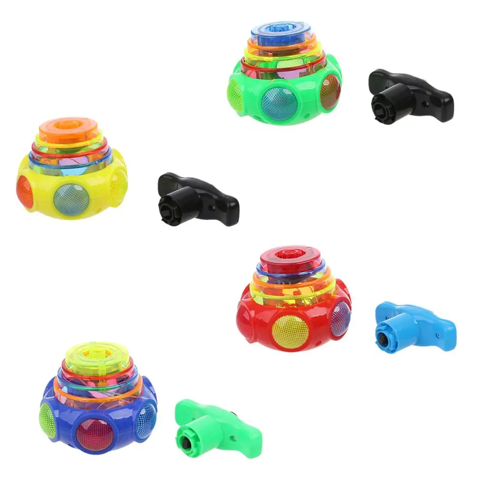 Новые Яркие Светильник музыка гироскопа волчок Арена волчки детские игрушки по