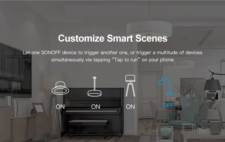 Модули для автоматизации умного дома Sonoff T1 EU 2C Diy Беспроводной Таймер Wifi переключатель, Sonoff S20 разъем, Sonoff Basic R3, Sonoff Mini