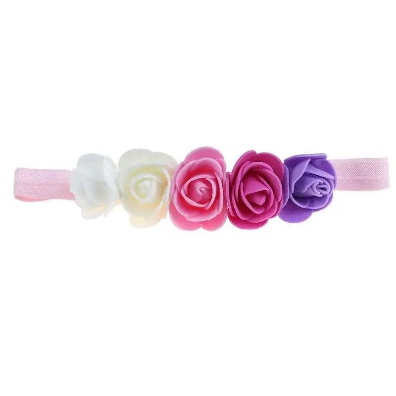 

Baby Flowers Headband Hair Band Handmade DIY Headwear Hair band Accessories for Children Newborn Toddler