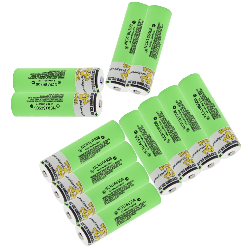 Аккумуляторная батарея YECKPOWO NCR18650B литий-ионный аккумулятор 2022 18650 мАч 3400 в для