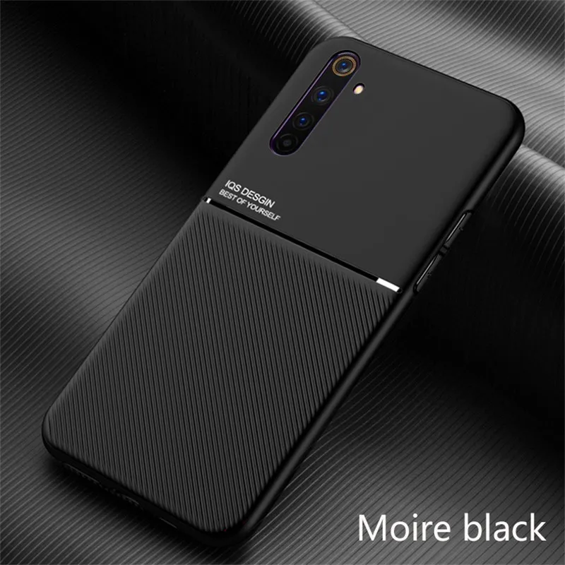 

Ultra-Thin Magnetic Case For Oppo Realme 6 5 Pro Q X Xt X2 K1 K3 K5 A3 S A5 A7 A9 2020 R15X Reno Ace Car Holder Soft Cover Shell