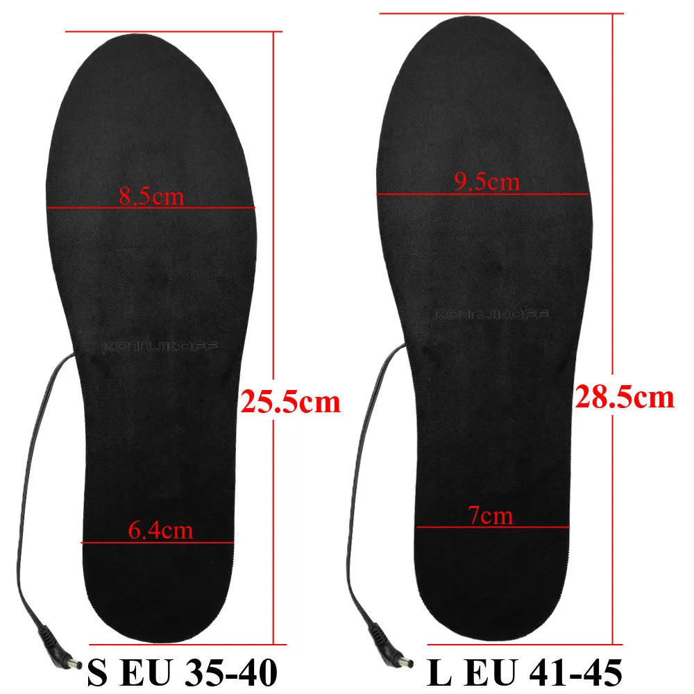 Insoles heated USB Heated Shoe Insoles Electric Foot Warming Pad Feet Warmer Sock Pad Mat Winter Outdoor Sports Heating Insoles