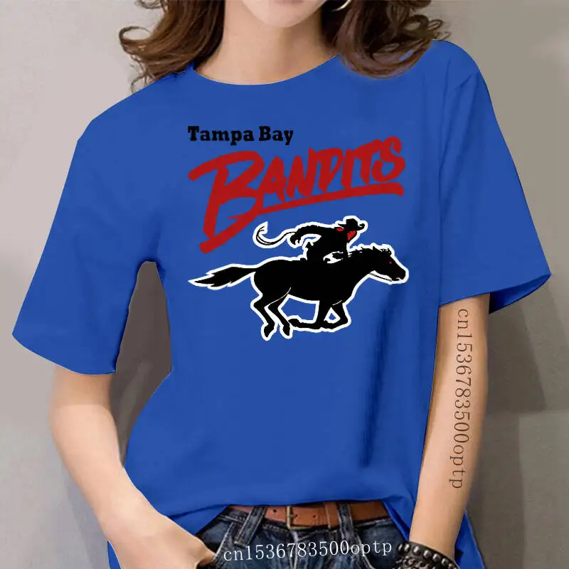 

women Funny T Shirt Fashion tshirt Tampa Bay Bandits Women t-shirt