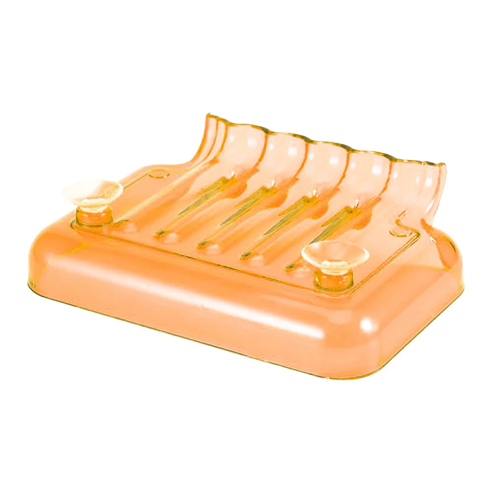 

Bathroom Shower Soap Box Plastic Soap Plate Tray Holder Waterfall Shape Soap Box Dish Drain Rack Bathroom Accessories