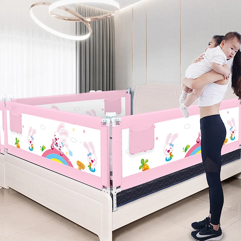 IMBABY Baby Bed Crib Fence Safety Kids Playpen Adjustable Guard Rail for Newborn Care Security Barrier Children Play Center | Мать и